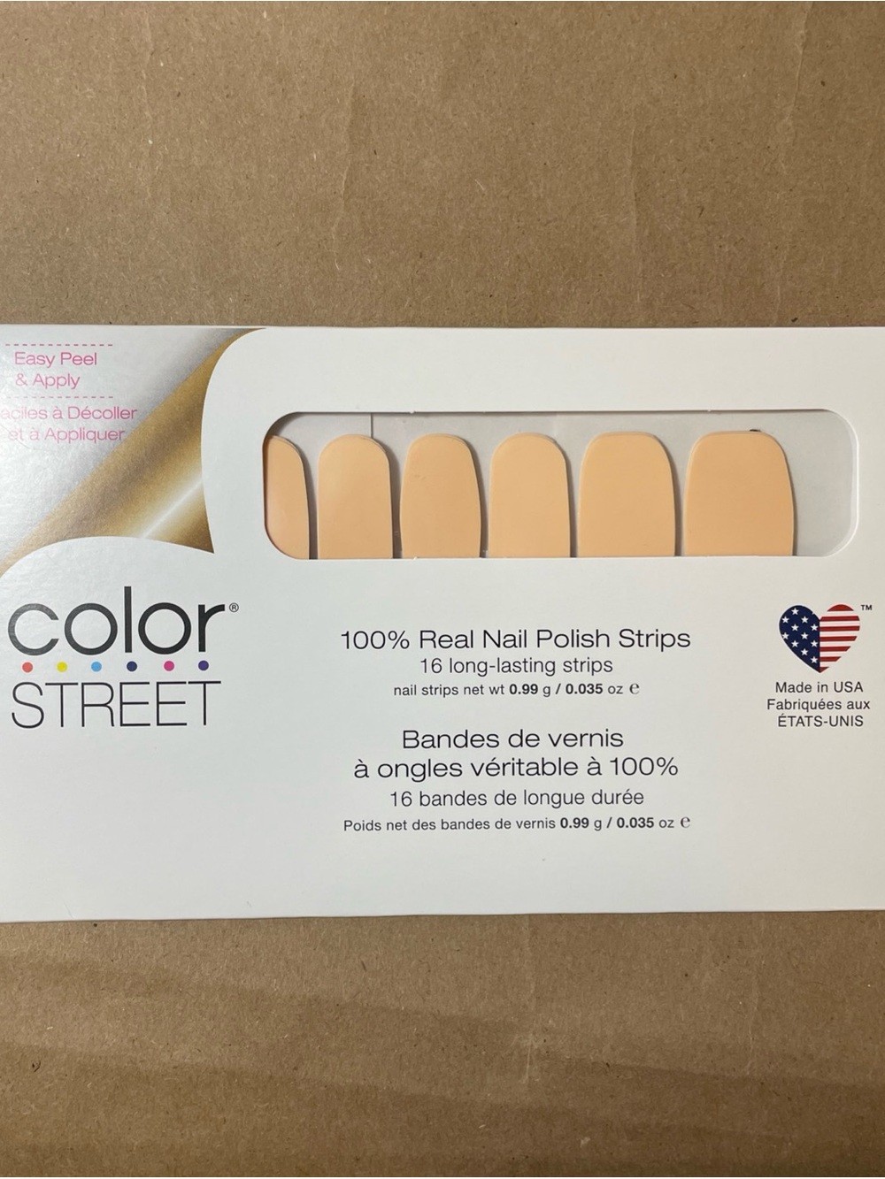 Color Street Press-On Nail Strips - Havana Honey Color